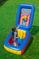 Bestway Multifunktionales Bällebad Flip n Toss 110 x 81 x 140 / 62 cm