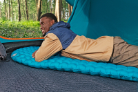 Bestway aufblasbare Single-XL-Isomatte AlpineLite für Mumienschlafsäcke 183 x 63,5 x 7,5 cm