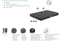 Bestway TriTech Doppelluftbett mit mobiler, akkubetriebener Elektropumpe 203 x 152 x 25 cm