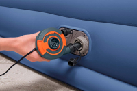Bestway TriTech Doppelluftbett mit integrierter Elektropumpe 203 x 152 x 46 cm