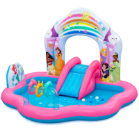 Bestway Disney Princess Wasserspielcenter Zauberhafte Welt 221 x 193 x 140 cm