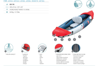 Bestway Hydro Force Kajak-Set Rapid X1 290 x 91 x 42 cm
