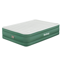 Bestway Toughlite TPU-Doppelluftbett mit integrierter Elektropumpe 203 x 152 x 46 cm