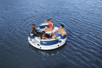 Bestway Hydro Force 4-Personen-Badeinsel Lazy Dayz Durchmesser 256 cm