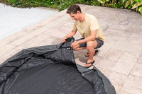 Bestway LAY-Z-SPA Xtras EnergySense Plus Thermo-Komplettabdeckung Durchm. 216 x 80 cm, rund