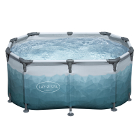 Bestway LAY-Z-SPA Eisbad Glacial Dip mit Filterpumpe 150 x 90 x 65 cm, oval