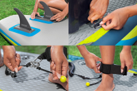 Bestway Hydro Force SUP Touring Board-Set Aqua Glider 320 x 79 x 12 cm