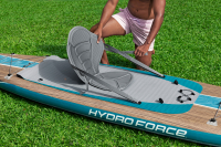 Bestway Hydro Force SUP Allround Board-Set Freesoul Elite mit Sitz 335 x 84 x 15 cm
