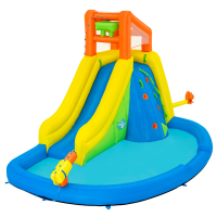 Bestway H2OGO! Mega-Wasserpark Wasserberg mit Dauergebläse 435 x 286 x 267 cm