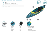 Bestway Hydro Force Kajak-Set Arrow Elite X1 365 x 73 x 30 cm