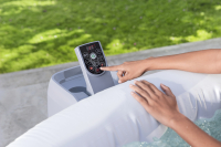 Bestway LAY-Z-SPA Energiespar-Whirlpool Miami AirJet für 6 Personen Durchmesser 196 x 66 cm, Dunkelgrün