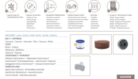 Bestway LAY-Z-SPA Energiespar-Whirlpool Toronto AirJet mit Schaumstoffpaneelen & App-Steuerung, für 7 Personen Durchm. 190 x 70 cm