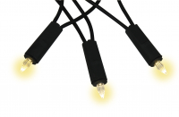 LED Lichterkette Kerzen für Innen 7 Meter warmweiß
