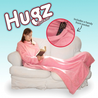 Hugz Deluxe Kuscheldecke Decke Wolldecke mit Ärmeln