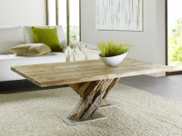 Couchtisch Old Design 110cm - Teakholz