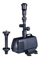 Ubbink Xtra 3900 Springbrunnenpumpe - Qmax(l/h) 3900, 110W, Hmax(m) 4,20, 3/4 - Vulkan 100x90 cm, Schaumsprudler 50cm         