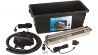 Ubbink Niagara 60 cm LED Set - Pumpe 3900 l/h, Becken 65l, Schlauch 2m - für eine Einbauhöhe von max. 50 cm                 