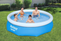 Bestway Fast Set Pool Set mit Filterpumpe 305 x 76 cm