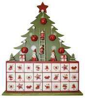 Adventskalender ungefüllt , Weihnachtsbaum