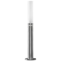 Steinel Außenstandleuchte, GL60 LED, 1 LED/E27/8,6W Edelstahl mit Sensor