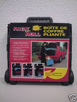Einkaufskorb Einkaufstrolley Einkaufskiste Box fahrbar 35 x 32 x 30 cm