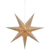 Star Trading Weihnachtsstern ANTIQUE, gold