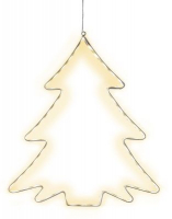STAR Trading LED-Silhouette Lumiwall Baum 60 BS ww außen