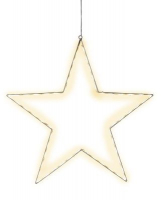 STAR Trading LED-Silhouette Lumiwall Stern 54 BS ww außen