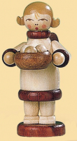 Schwibbogen Bescherung Elektr. Beleuchtet, Natur (230V 50hz), 57x11x32cm