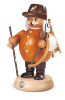 Räuchermann, Mittelgross Waldarbeiter, Braun