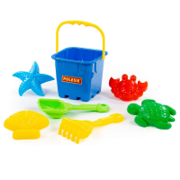 WADER Maurerset Kinder Spielzeug Sand Strand Sandspielzeug Nr.2 Sand Tastic 