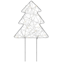 Weihnachtsleuchter Tannenbaum, Gardener, 10 warmweiße LEDs