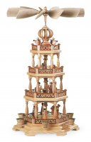 Müller-Kleinkunst aus dem Erzgebirge® seit 1899 Pyramide Heilige Geschichte
