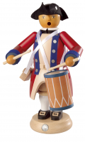 Räuchermann Militär-Trommler, 24cm Virginia State Garrison Regiment