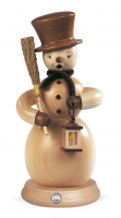 Räuchermann, Gross Schneemann, Natur, 11x23cm