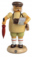 Räuchermann, Gross Tourist, 14x25cm