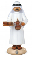 Räuchermann, Gross Araber M.Rauchender Kaffeekanne U.7 Tassen, 14x27cm