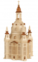 Frauenkirche Dresden M1:500 Detailreicher Naturholzbausatz 100-Teilig